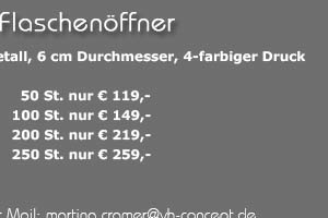 Angebot: Flaschenffner-Button